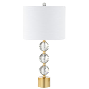 Ashley 25.25" Crystal LED Table Lamp - JONATHAN Y